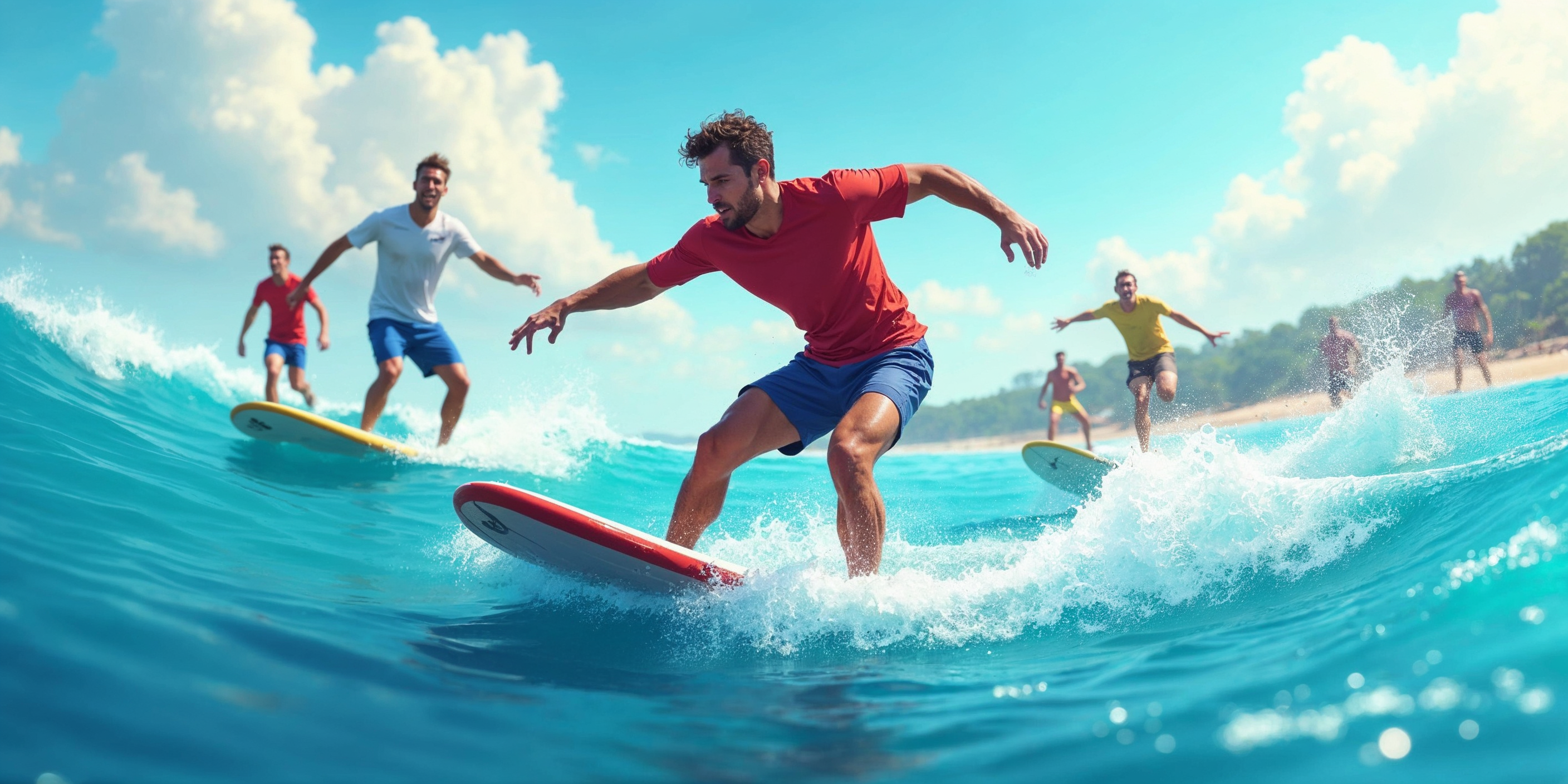 Magic of the Wave: Fantasy Sport Surfing